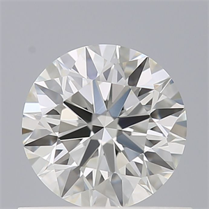 Picture of Natural Diamond 0.72 Carats, Round with Excellent Cut, F Color, VVS1 Clarity and Certified by IGI