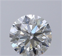 Natural Diamond 0.70 Carats, Round with Excellent Cut, J Color, VVS2 Clarity and Certified by GIA