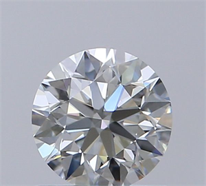 Picture of Natural Diamond 0.70 Carats, Round with Excellent Cut, J Color, VVS2 Clarity and Certified by GIA