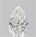 Natural Diamond 3.03 Carats, Pear with  Cut, H Color, VS1 Clarity and Certified by GIA
