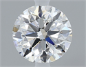 Diamante Natural 0.50 quilates, Redondo , Color F, claridad VVS1 y certificado GIA