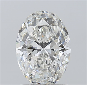 Picture of Natural Diamond 1.20 Carats, Oval with  Cut, G Color, VS1 Clarity and Certified by GIA