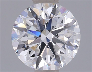 Picture of Lab Grown Diamond 1.03 Carats, Round with Excellent Cut, D Color, VVS1 Clarity and Certified by IGI