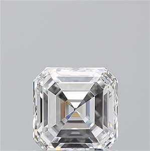 Picture of Natural Diamond 1.05 Carats, Asscher with  Cut, F Color, VVS1 Clarity and Certified by GIA