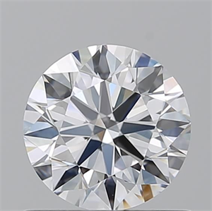 Picture of Natural Diamond 0.80 Carats, Round with Excellent Cut, E Color, VVS2 Clarity and Certified by GIA