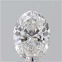 Natural Diamond 1.01 Carats, Oval with  Cut, F Color, VS1 Clarity and Certified by GIA