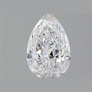 Foto Diamante Natural 0.52 quilates, De pera , Color D, claridad VVS1 y certificado GIA de