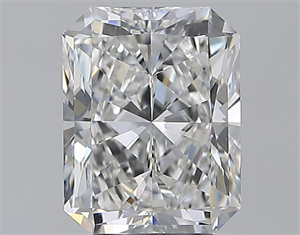 Foto Diamante Natural 3.01 quilates, Radiante , Color G, claridad VS1 y certificado GIA de