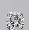 Natural Diamond 1.01 Carats, Cushion with  Cut, E Color, SI1 Clarity and Certified by GIA