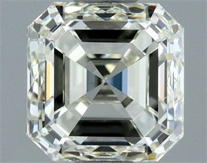 Picture of Natural Diamond 1.00 Carats, Asscher with  Cut, K Color, VS1 Clarity and Certified by IGI