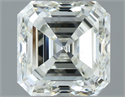 Natural Diamond 1.50 Carats, Asscher with  Cut, I Color, VS1 Clarity and Certified by IGI