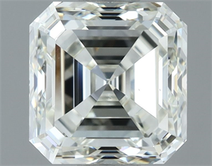 Picture of Natural Diamond 1.50 Carats, Asscher with  Cut, I Color, VS1 Clarity and Certified by IGI