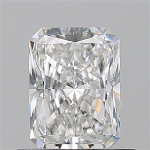 Picture of Natural Diamond 0.70 Carats, Radiant with  Cut, F Color, VS1 Clarity and Certified by GIA
