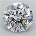 Del inventario de diamantes de laboratorio, 0.90 quilates, Redondo , Color D, claridad VS1 y certificado IGI