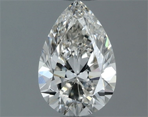 Picture of Natural Diamond 0.70 Carats, Pear with  Cut, J Color, SI1 Clarity and Certified by GIA