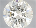 Natural Diamond 0.71 Carats, Round with Excellent Cut, J Color, VVS2 Clarity and Certified by GIA