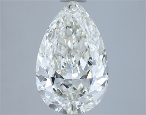 Picture of Natural Diamond 2.51 Carats, Pear with  Cut, I Color, SI1 Clarity and Certified by IGI