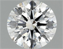 Lab Grown Diamond 1.40 Carats, Round with Excellent Cut, D Color, VS1 Clarity and Certified by IGI