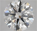 Del inventario de diamantes de laboratorio, 5.04 quilates, Redondo , Color F, claridad VVS2 y certificado IGI