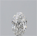 Natural Diamond 1.01 Carats, Oval with  Cut, E Color, SI1 Clarity and Certified by GIA