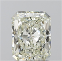 Natural Diamond 1.50 Carats, Radiant with  Cut, L Color, SI2 Clarity and Certified by GIA