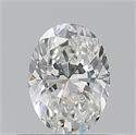 Diamante Natural 0.50 quilates, Ovalado , Color G, claridad VS1 y certificado GIA