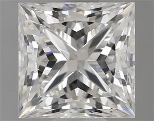 Foto Diamante Natural 1.00 quilates, Princesa , Color J, claridad VS1 y certificado GIA de