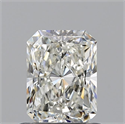 Natural Diamond 0.73 Carats, Radiant with  Cut, I Color, VS2 Clarity and Certified by GIA