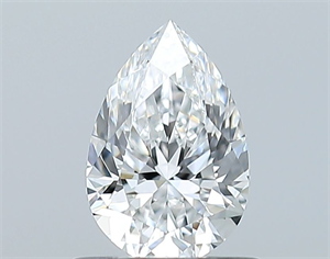 Picture of Natural Diamond 0.70 Carats, Pear with  Cut, E Color, VS1 Clarity and Certified by GIA