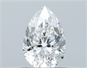 Diamante Natural 0.70 quilates, De pera , Color E, claridad VS1 y certificado GIA