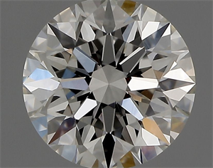 Picture of Natural Diamond 0.70 Carats, Round with Excellent Cut, H Color, VVS2 Clarity and Certified by GIA