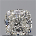 Diamante Natural 0.51 quilates, Del cojín , Color H, claridad VVS2 y certificado GIA