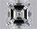 Diamante Natural 2.01 quilates, Asscher , Color E, claridad VS1 y certificado GIA