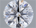 Lab Grown Diamond 1.23 Carats, Round with Excellent Cut, D Color, VS1 Clarity and Certified by IGI