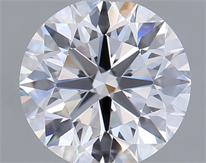 Picture of Lab Grown Diamond 1.23 Carats, Round with Excellent Cut, D Color, VS1 Clarity and Certified by IGI