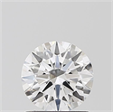 Del inventario de diamantes de laboratorio, 0.82 quilates, Redondo , Color D, claridad VVS2 y certificado IGI