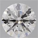 Lab Grown Diamond 3.60 Carats, Round with Ideal Cut, E Color, VVS2 Clarity and Certified by IGI
