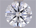 Del inventario de diamantes de laboratorio, 1.03 quilates, Redondo , Color D, claridad VVS2 y certificado IGI