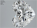 Natural Diamond 1.82 Carats, Heart with  Cut, D Color, VS1 Clarity and Certified by GIA
