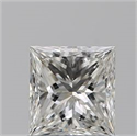 Diamante Natural 0.90 quilates, Princesa , Color G, claridad VS2 y certificado GIA