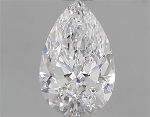 Foto Diamante Natural 0.70 quilates, De pera , Color D, claridad SI1 y certificado GIA de