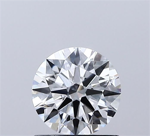 Picture of Lab Grown Diamond 0.89 Carats, Round with Ideal Cut, D Color, VVS2 Clarity and Certified by IGI