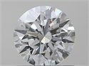 Diamante Natural 0.58 quilates, Redondo , Color I, claridad VS1 y certificado GIA