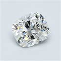 Natural Diamond 0.80 Carats, Cushion with  Cut, H Color, VS2 Clarity and Certified by GIA