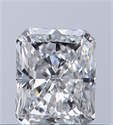 Diamante Natural 0.36 quilates, Radiante , Color F, claridad VVS1 y certificado GIA