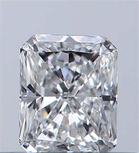 Foto Diamante Natural 0.36 quilates, Radiante , Color F, claridad VVS1 y certificado GIA de