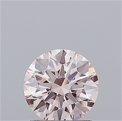 Picture of Lab Grown Diamond 1.25 Carats, Round with Ideal Cut, Fancy Intense Pink Color, VS2 Clarity and Certified by IGI