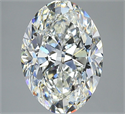Diamante Natural 3.60 quilates, Ovalado , Color J, claridad VS1 y certificado GIA