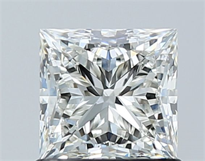 Picture of Natural Diamond 1.02 Carats, Princess with  Cut, I Color, VS2 Clarity and Certified by GIA