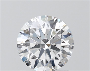 Picture of Lab Grown Diamond 1.09 Carats, Round with Ideal Cut, D Color, VVS1 Clarity and Certified by IGI